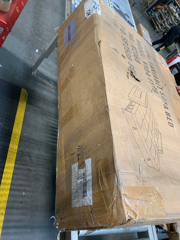 Photo 1 of **Final sale no returns allowed ** Please review ratings before purchasing**

**Venta final, no se permiten devoluciones** Revise las calificaciones antes de comprar**


tiramisubest Sleeper Sofa Bed,55'' Convertible Pull Out Couch with Side Pockets,Velve