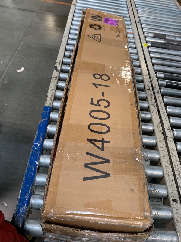 Photo 1 of ZIYOO King Size Bed Frame 18 Inch Tall 3 Inches Wide Wood Slats with 3500 Pounds Support, No Box Spring Needed for Foam Mattress, Underbed Storage Space, Easy Assembly, Noise Free