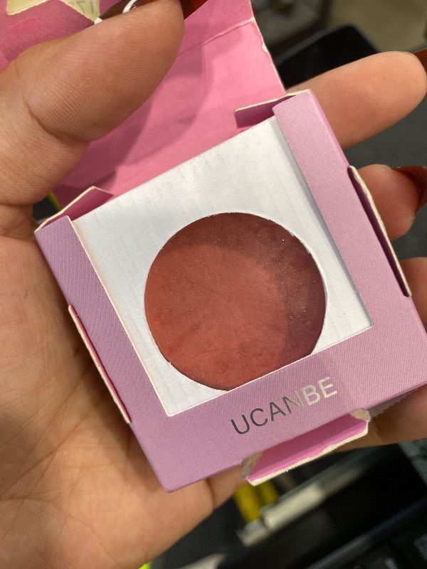Photo 1 of *MINOR DAMAGE - USED*
UCANBE Baked Blush for Cheek, Glow Blushing Palette - Seamless Silky Blendable Powder Blush Makeup Palette, Delivering Long Last Natural Ruddy Complexion, 03 Peony