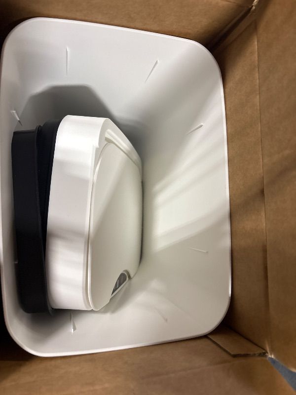 View 3 of ** only 1**
Vanpopubs 2 Pack 2.7 Gal Bathroom Trash Can with Lid, Automatic Trash Can Small Smart Garbage Can Touchless, Slim Motion Sensor Waterproof Plastic Trash Bins for Bedroom Office Kitchen Toilet