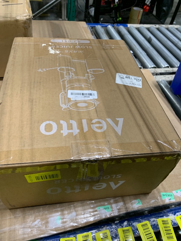 Photo 1 of **NEEDS CLEANING**
Aeitto Juicer Machines, 5.3" Extra Large Feed Chute Cold Press Juicer, Fit Whole Vegetables & Fruits, Easy to Clean, High Juice Yield,Slow Masticating Juice Extractor,Self Feeding