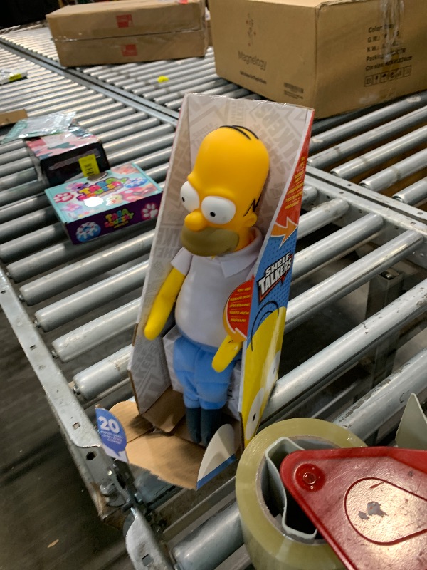 Photo 1 of *** does not talk *** Shelf Talkers Homer 12" Talking Plush from The Simpsons, Pull String Toy Collectible Plush