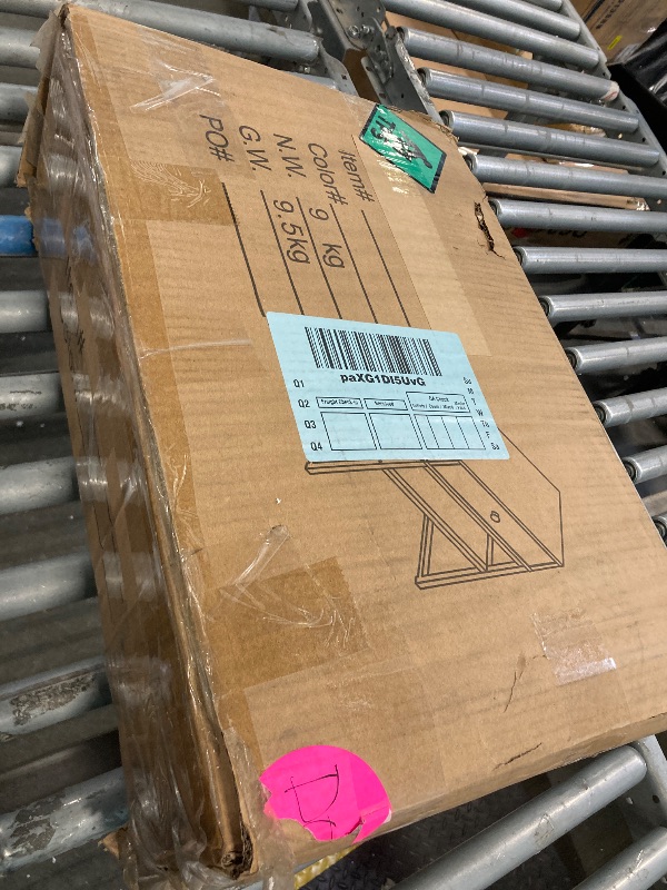 Photo 1 of ***SIMILAR ITEM*** Aibiju Small Table Stand with Drawers, Multi-Functional Side & Printer Accent Table with Storage Shelf, Rustic Brown YD-TM156H