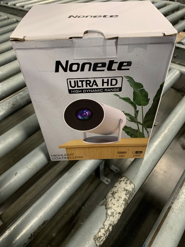 Photo 1 of [2026 Upgraded] Mini Projector 4K Supported 1080P FHD - Auto Keystone 270° Rotatable, WiFi 6 & Bluetooth 5.2, Smart Android TV OS, Portable Projector Compatible with HDMI/TV Stick/Laptop/Phone(Black)