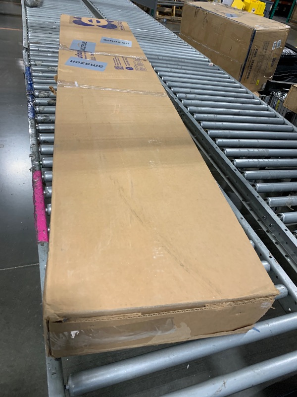 Photo 1 of **MINOR DAMAGE/check clerk comments**
Bush Home Universal Tall 5 Shelf Bookcase in Black, Vertical Storage and Display Bookshelf for Home Office or Living Room Organization