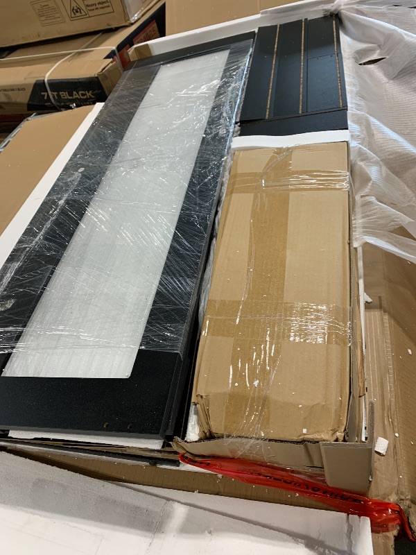 Photo 1 of ***UNKNOWN CONDITION OF THE MIRROR*** YITAHOME Vanity Desk with Large Mirror & LED Lights, 3 Light Modes Makeup Vanity Table Set with 10 Storage Drawers & Power Outlets