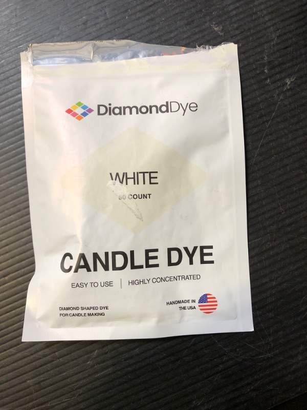 Photo 1 of White Candle Dye - Made in The USA - Premium Colorants - Highly Concentrated - Popular Colors for Paraffin or Soy Wax - Great for Professionals or Hobbyist - 50 Dye Chips