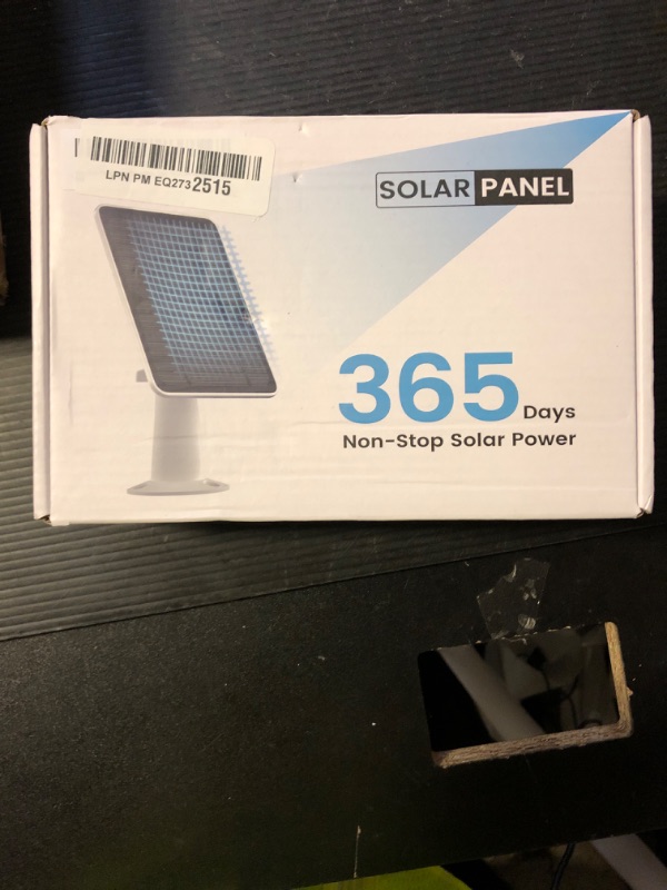 Photo 1 of Solar Panel Charger Compatible with Arlo Pro 5S/Pro 4/Pro 3/Pro 3 Floodlight/Ultra/Ultra 2 Camera, 6V 4.5W Solar Panels Charging IP65 Weatherproof w/ 9.8ft Charging Cable Adjustable Wall Mount, 2 Pack
