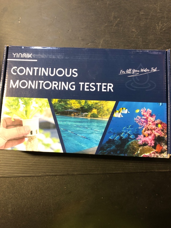 Photo 1 of EC pH Monitor for Hydroponics, 6 in 1 WiFi pH ppm Tester for hydroponics System Water,Continuous Monitor of pH PPM EC CF Humidity Temp of Indoor DWC Grow System,Hydro Reservoir Tank, Aeroponic Garden