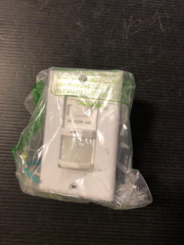 Photo 1 of Sensky BS033C 110v Motion Sensor Light Switch, 180 Degree View Occupancy Sensor Switch, Wall Sensor Switch Light Sensor,Single Pole (Neutral Wire Required), White