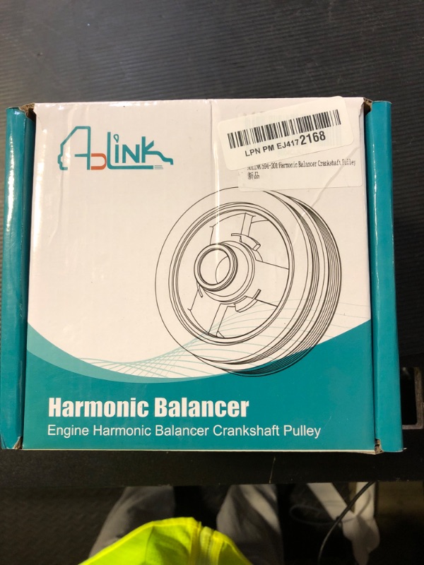 Photo 1 of AULINK 594-201 Harmonic Balancer Crankshaft Pulley (3.4L V6) Compatible with Toyota Tacoma 1995-2004, Tundra 2000-2004, 4Runner 1996-2002, T100 1995-1998,Replaces 594201, 1340862040