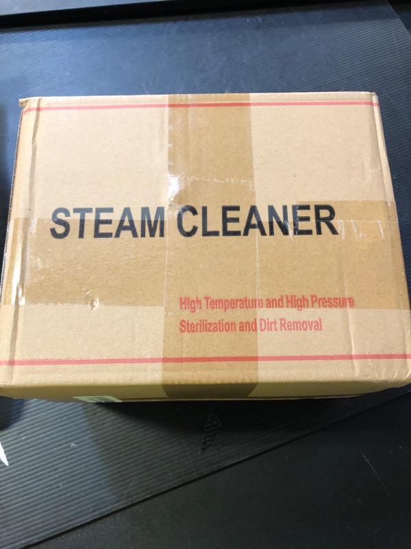 Photo 1 of Moongiantgo High Pressure Steam Cleaner, 2500W Portable High Temp Bathroom Power Steamer Cleaning Machine Steam Humidity Adjustable For Home Use Kitchen Grease Car Detailing (110V, Red)