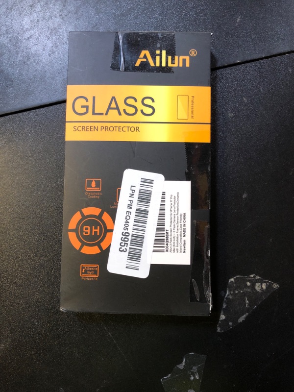 Photo 1 of Ailun 3 Pack Screen Protector for iPhone 17 Pro Max [6.9 inch] + 3 Pack Camera Lens Protector with Installation Frame,Sensor Protection,Dynamic Island Compatible,Case Friendly Tempered Glass Film