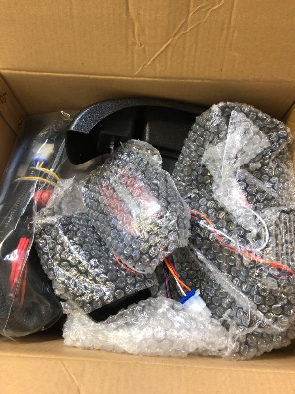 Photo 1 of 10L0L Deluxe Golf Cart Light Kit for Club Car DS All Years, Headlight Taillight Kit, RGB Music Daytime Running Light, with High/Low Beam Turn Signal Hazard Blinker Brake Light and Horn (12V-60V Input)