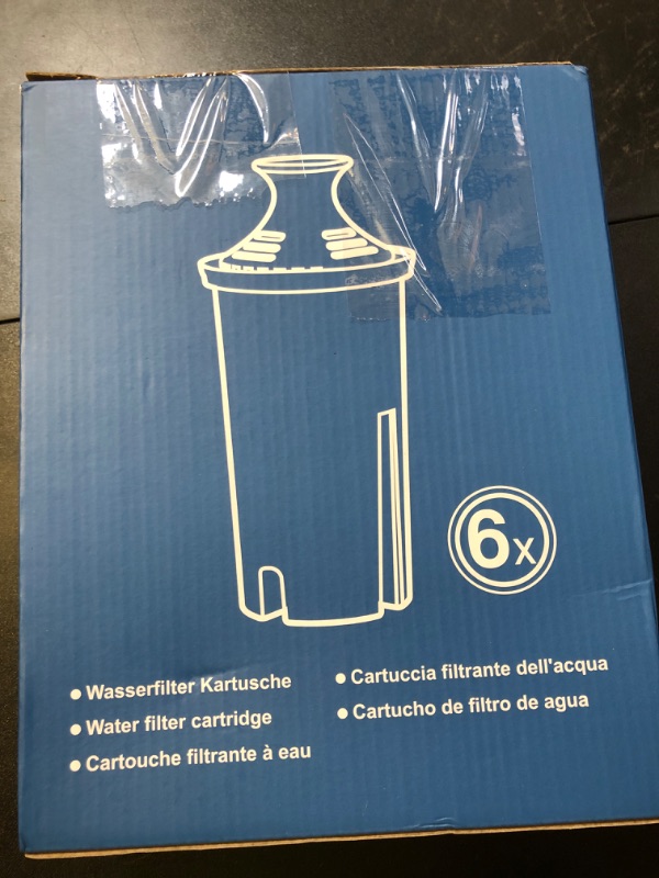 Photo 1 of Mutital 6 Pack Brita Filter Replacement Water Filters for Brita Filter Pitchers, BPA-Free, US Standard, Fits Water Pitchers and Dispensers, Reduces Copper, Cadmium and Mercury Impurities, 50 Gallons