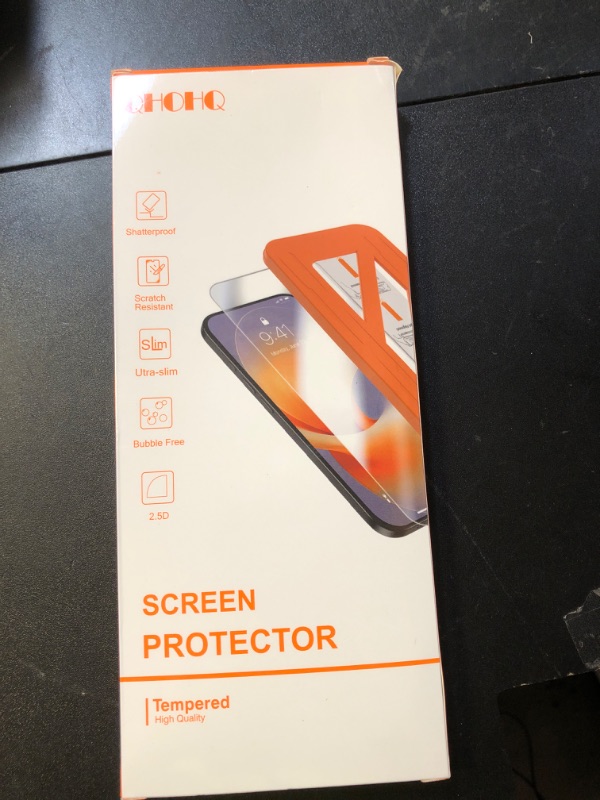 Photo 1 of QHOHQ [1-Second Auto-Install] 3 Pack Privacy Screen Protector for iPhone 17 Pro Max [6.9 Inch] + 1 Set Camera Lens Protector, 25° Anti Spy Tempered Glass, [Military Grade Shatterproof], Case Friendly