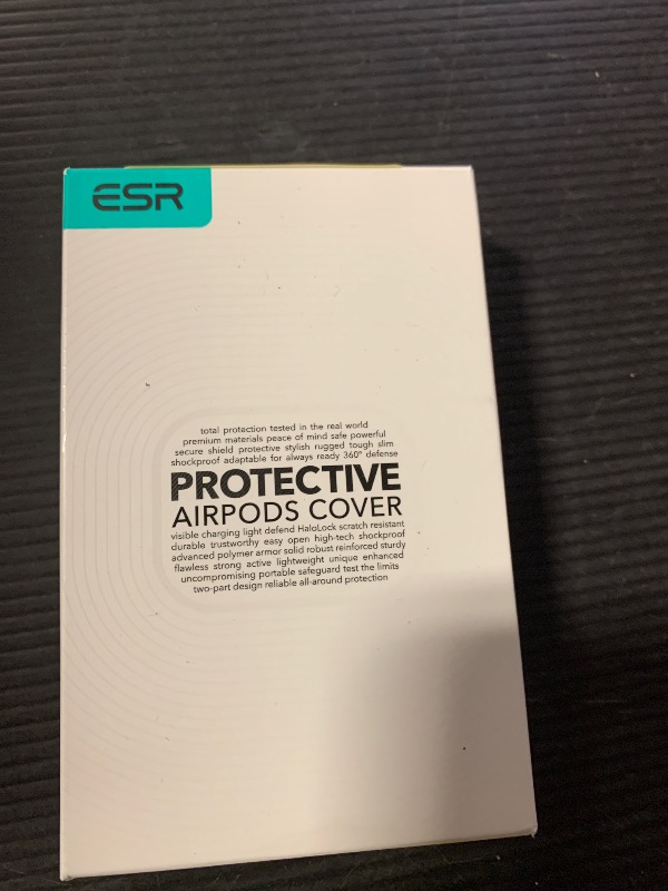 Photo 1 of ESR for AirPods 4 Case, Compatible with AirPods 4th Generation Case (2024), Compatible with MagSafe, Powerful Drop Protection, Magnetic Lid, Cyber Series, Desert Titanium