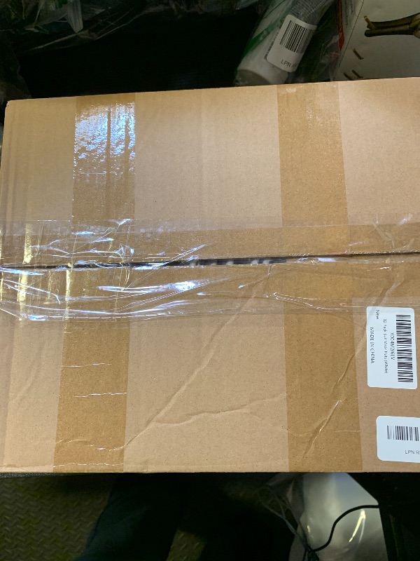 Photo 1 of 12 Pack Unisex Sports Sun Visors Bulk Adjustable UV Protection Sun Hat Cap for Men Women Beach Pool Golf Tennis (White)