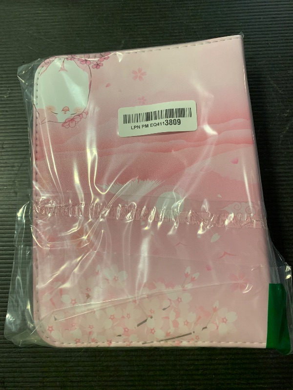 Photo 1 of Aliceset Card Binder for Girls Gifts 4 Pocket with 55 Sleeves 440 Cards Collectible Trading Binder Case Cute Album Holder Book for Game Sports Collection Organizer Supply(Sakura Cat)