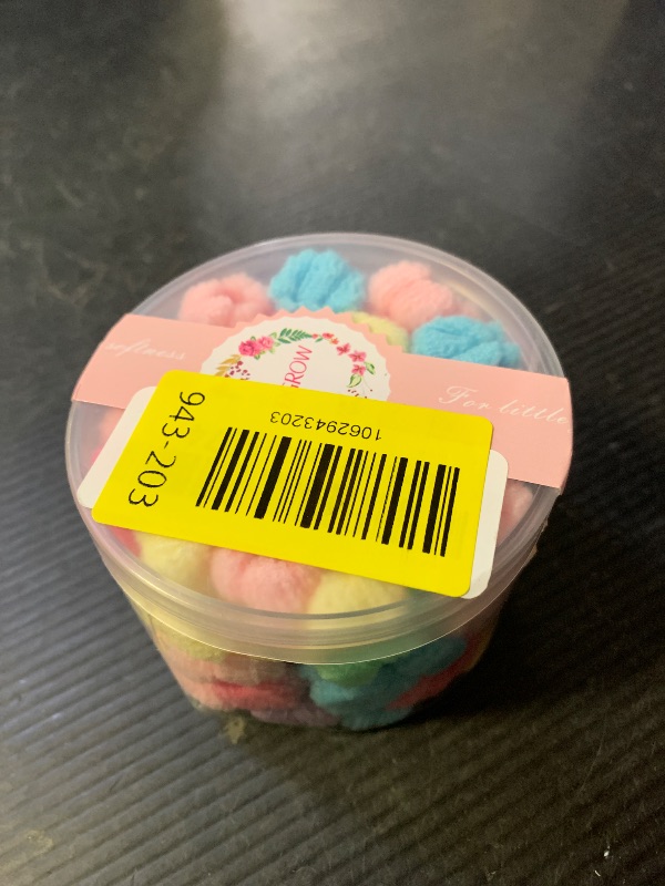 Photo 1 of WDGROW Baby Hair Ties, Bloom Toddler Hair Ties No Damage, 120pcs,Age 0-8,Ponytail Holder for Little Girls Hair Accessories, Elastic Thin Soft Hair Bands No Crease, Mini Hair Scrunchies