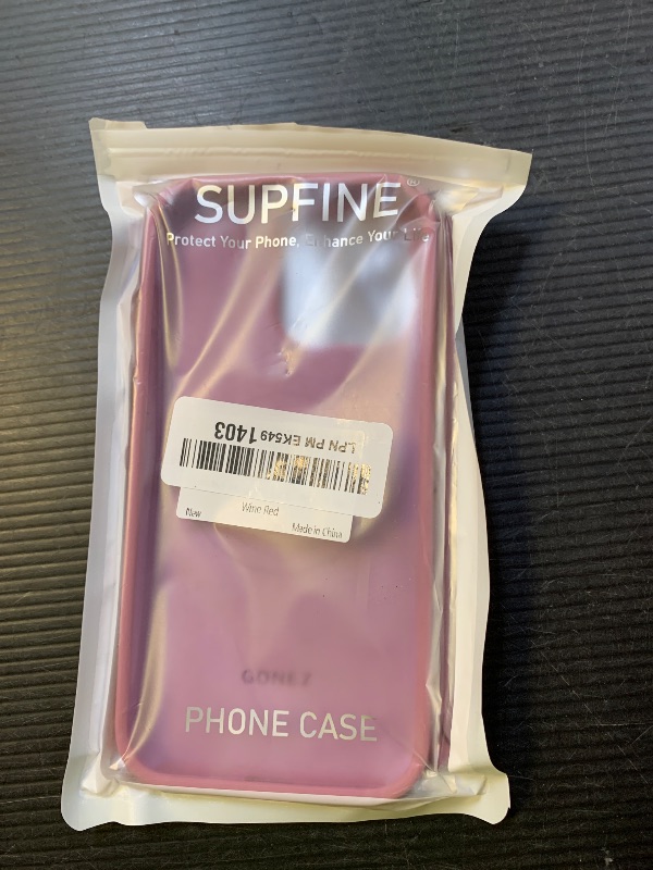 Photo 1 of SUPFINE Magnetic for iPhone 16 Pro Max Case (Compatible with MagSafe) (Military Grade Drop Protection) Slim Translucent Matte Shockproof with Anti-Fingerprint Phone Case, Wine Red