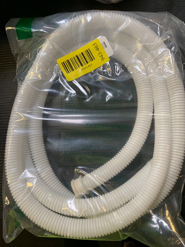 Photo 1 of Nkiy Quen 6.5 Ft Dehumidifier Drain Hose 3/4" FHT- Cuttable Leakproof Dehumidifier Discharge Hose for Drainage- Flexible Universal Corrugated Drain Hose Replacement with Clamp for Most Dehumidifier
