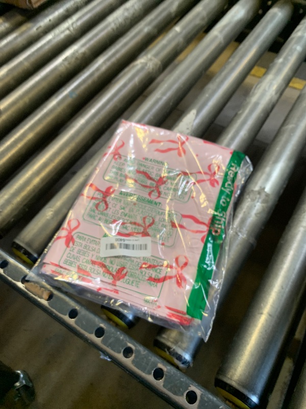 Photo 1 of Fuxury Poly Mailers 10x13 Inch 50Pcs Shipping Bags for Clothing Strong Adhesive Shipping Envelopes for Small Business Self Seal Pink Bows Poly Bag Mailing Envelopes