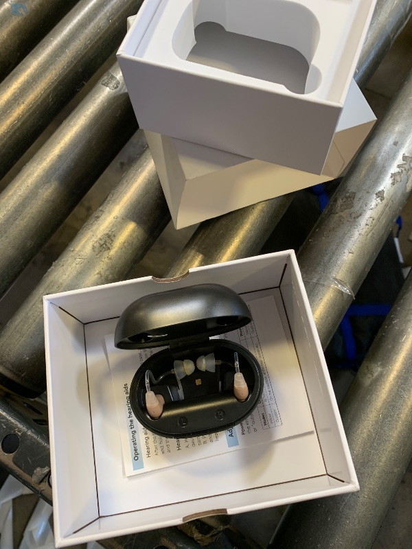 Photo 1 of Hearing Aids for Seniors with Intelligent Auto-Noise Cancelling (Not Amplifiers),Multifunctional Charging Box,Rechargeable Digital OTC with 16-Channel for Clear Sound, 8-Level Button Volume Control
