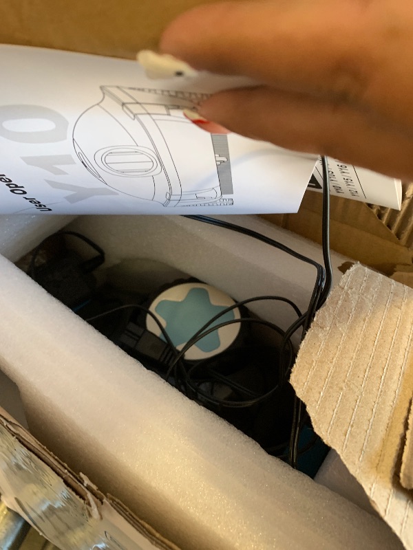 Photo 1 of OUCAXIA Y10 Cordless Robotic Pool Cleaner Automatic Vacuum - 90 Mins Runtime, Powerful Suction, Self-Parking, Lightweight for Above/Inground Pools Up to 65ft/1100 Sq.Ft