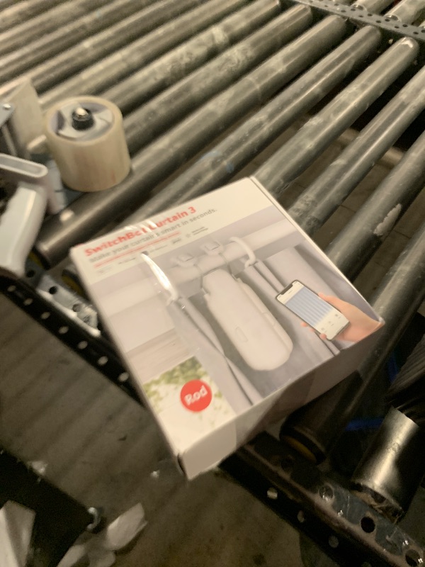 Photo 1 of SwitchBot Automatic Curtain Opener - Bluetooth Remote Control Smart Curtain with App/Timer, Upgraded High-Performance Motor, Add SwitchBot Hub to Work with Alexa, Google Home, HomeKit