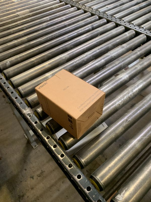 Photo 1 of [New] VTech VG134 DECT 6.0 Cordless Home Phone with Bluetooth Connection, Digital Answering Machine, Backlit Display,Full Duplex Speakerphone, Caller ID/Call Waiting,1000 ft Range (White/Grey)