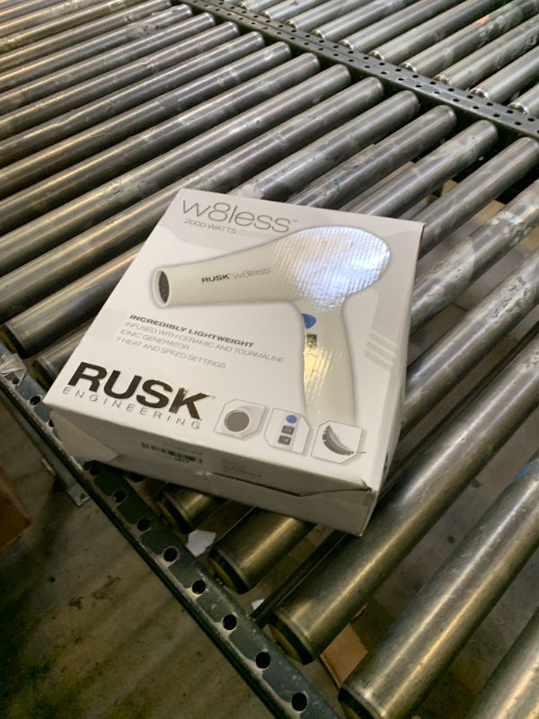 Photo 1 of RUSK Engineering W8less Professional 2000 Watt Dryer, 7 Speed Settings, Lightweight.