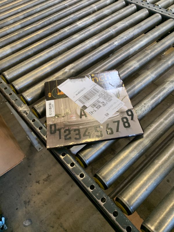 Photo 1 of 10 Inch House Numbers and Metal Letters for Outdoor Signs, House Numbers for Outside, Aluminum Address Letters and Numbers for Door, Mailbox, Garden, Perfect for Home or Office (Number 9)