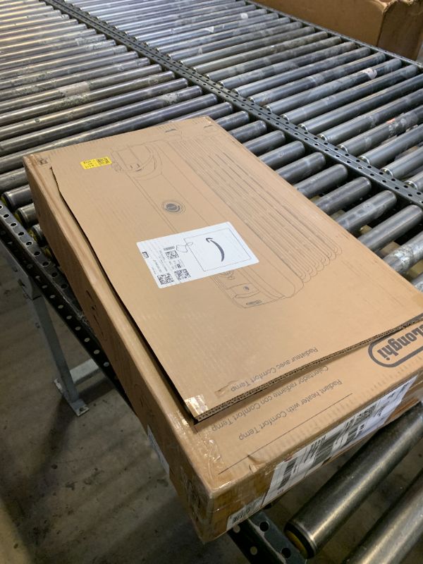 Photo 1 of De'Longhi Oil filled Radiator Heater, 1500W Electric Space Heater for indoor use, portable room heater, Energy Saving, full room like office and bedroom with safety features, EW7707CM