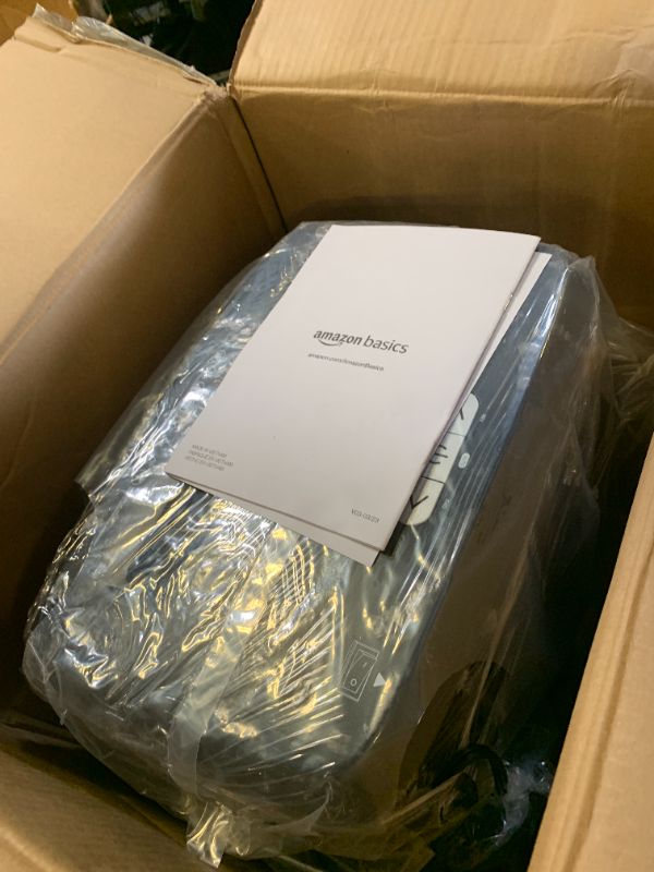Photo 1 of Amazon Basics 18 Sheet Cross Cut Paper, CD, and Credit Card Shredder, Black