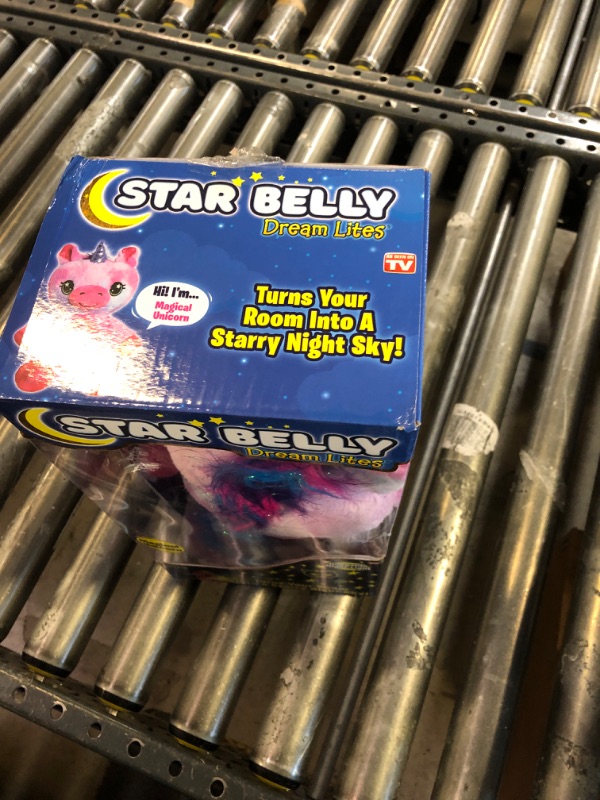 Photo 1 of Ontel Star Belly Dream Lites, Stuffed Animal Night Light, Magical Pink And Purple Unicorn - Projects Glowing Stars & Shapes In 6 Gentle Colors, As Seen On TV
