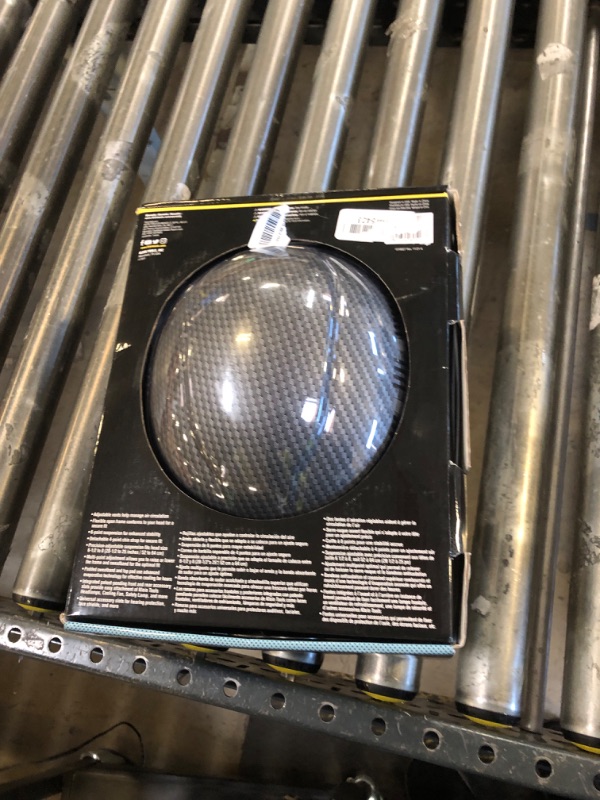 Photo 1 of Klein Tools 60517 Safety Helmet, Vented Class C with Rechargeable Lamp and Chin Strap, Premium KARBN Pattern, Adjustable Vents