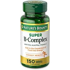 Photo 1 of Nature's Bounty B-Complex with Folic Acid Plus Vitamin C, Tablets 150 