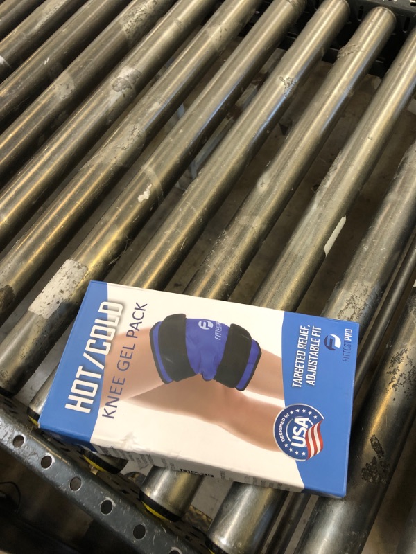 Photo 1 of Knee Ice Pack Wrap (XL) for Pain Relief, Reusable Hot and Cold Therapy Wrap for Swelling, Recovery, and Therapy for Arthritis, Meniscus Tear and ACL