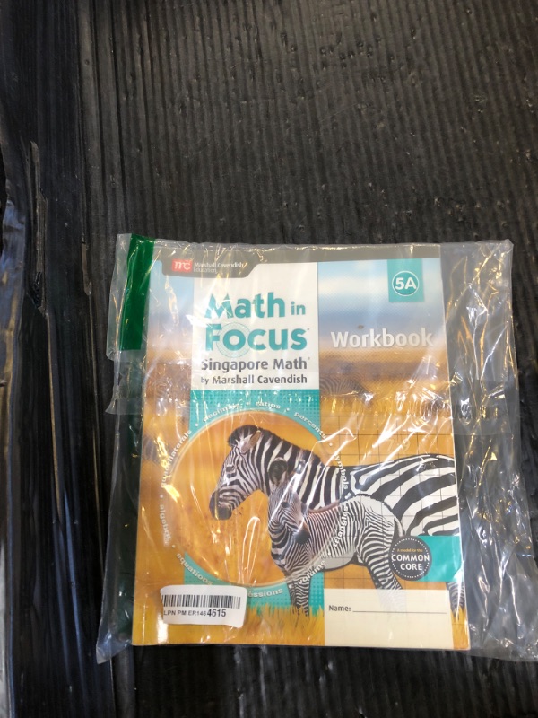 Photo 1 of Math in Focus 5A: Singapore Math