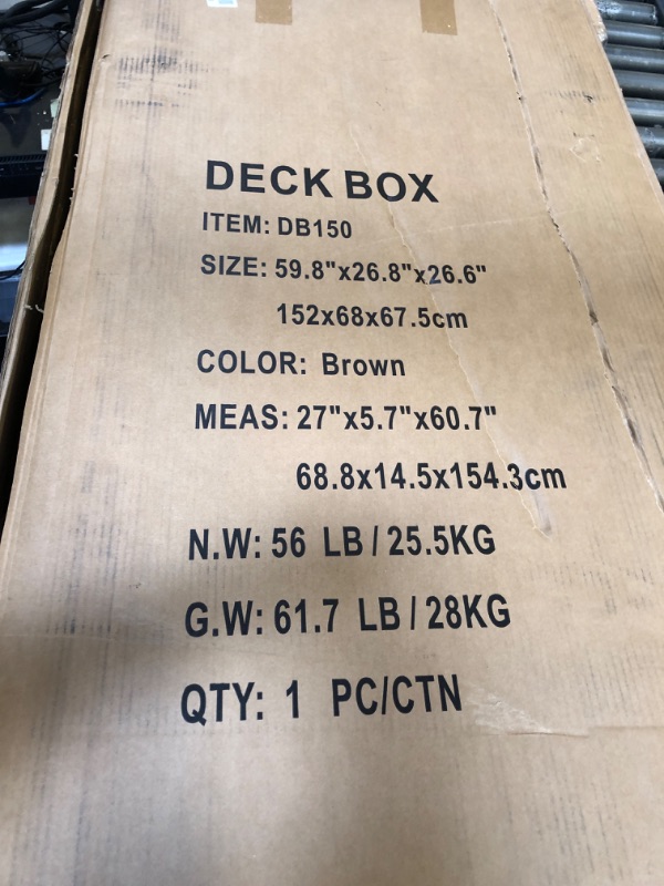 Photo 1 of Brown Deck BOX