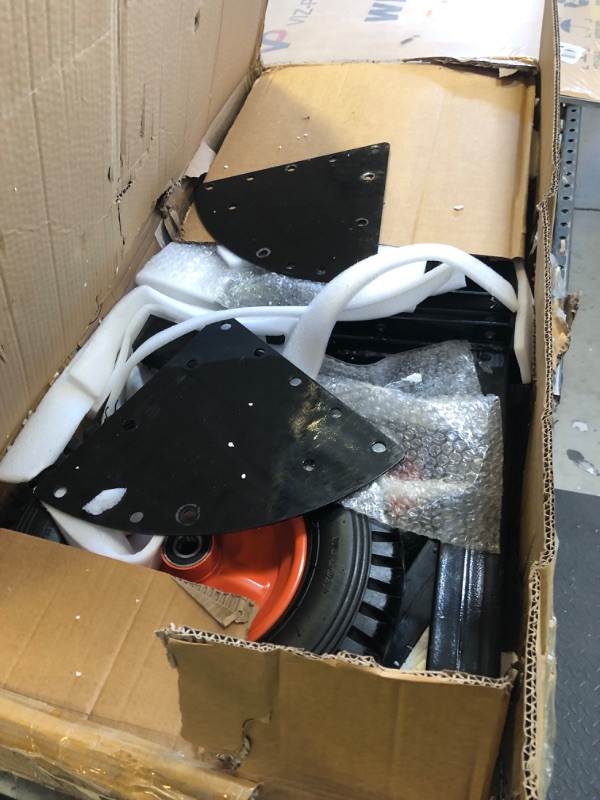 Photo 1 of VEVOR Trailer Dolly, 1500lbs Tongue Weight Capacity, 2 in 1 Trailer Mover with 2 in Ball, 16 in Pneumatic Tires and Universal Wheel, Portable Tow Dolly for Moving Car RV Trailers