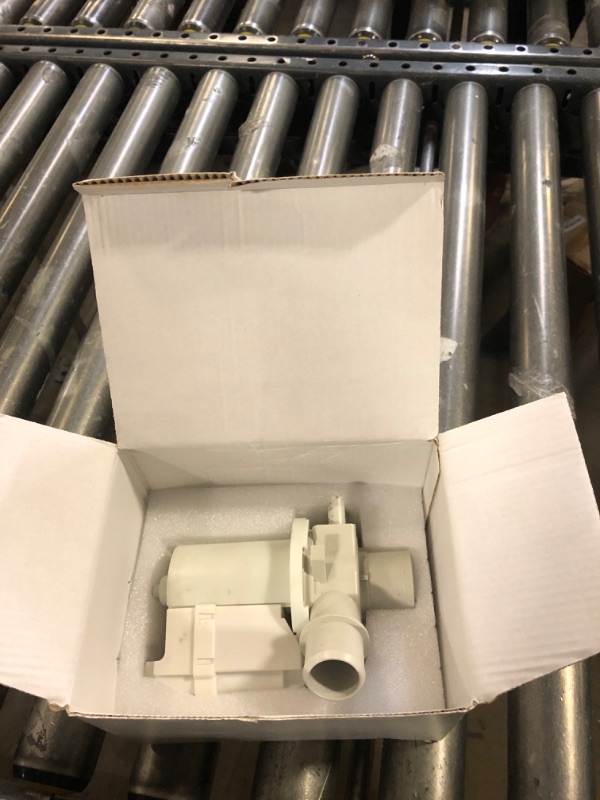 Photo 1 of DP040-012 4681EA1007A Drain Pump (OEM) Replacement for LG Washer Drain Pump, Replace 5859EA1004F 5859EA1004P 5859EA1004G WH23X10020, Fits for WT1101CW WT1201CV WT1201CW WT4870CW WT1501CW 79631513210