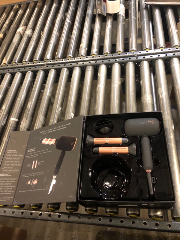 Photo 1 of ion Luxe 4in1 Autowrap™ Airstyler Interchangeable Hair Dryer & Curler for All Hair Types