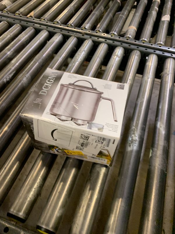 Photo 1 of 1.5 Quart Stainless Steel Saucepan With Pour Spout, Saucepan With Lid, Mini Milk Pan With Spout - Perfect For Boiling Milk, Sauce, Gravies, Pasta, Noodles