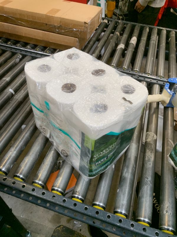 Photo 1 of Seventh Generation 100% Recycled Paper Towels, 2 Ply, 140 Sheets, 6 Rolls