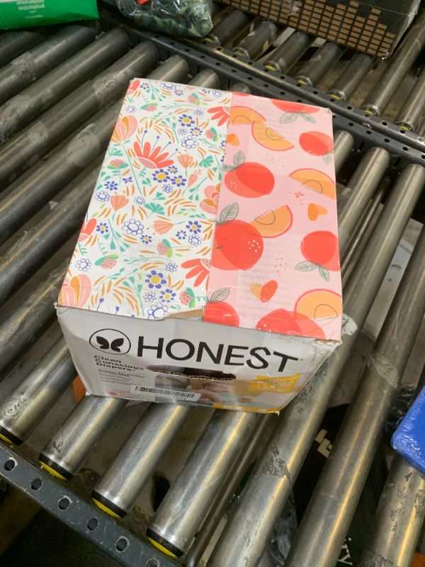 Photo 1 of The Honest Company Clean Conscious Diapers for Delicate Skin | Up to 100% Leakproof | Hypoallergenic, Fragrance Free | Girl Prints | Club Box, Size 3 (16-28 lbs), 62 Count (Prints May Vary)