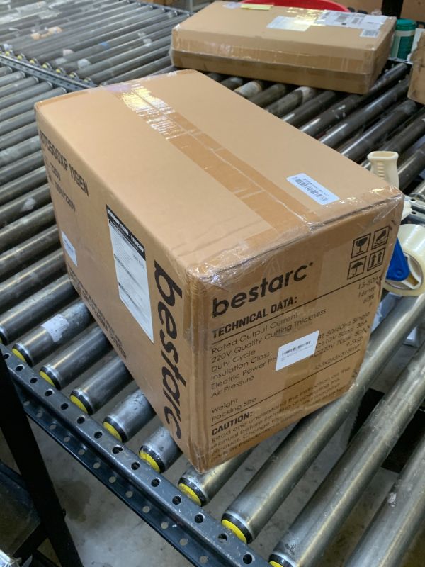 Photo 1 of bestarc Plasma Cutter, [Blow Back Pilot Arc][Large LED][Air Sensor] 50A Non-HF CNC bestarc Plasma Cutter Machine 110V/220V Dual Voltage, 5/8" Clean Cut 1" Max Cut, Post Flow, 2T/4T for Beginners DIY