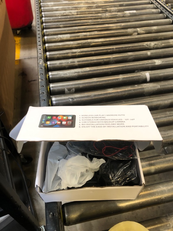 Photo 1 of ?Hieha? 2025 Wireless Portable Carplay and Android Auto, Carplay Screen for Car with Mirror Link/AUX/FM,7" Touchscreen Bluetooth 5.0, Marine Stereos for All Vehicles