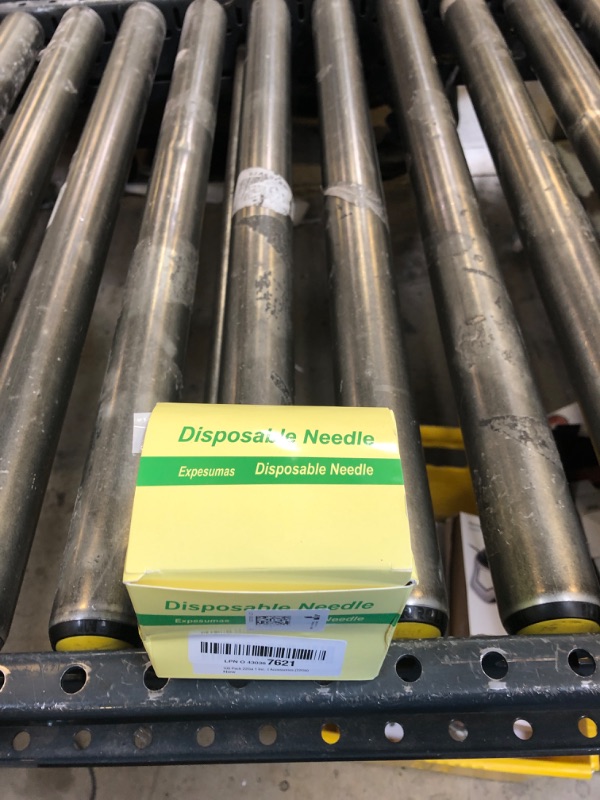Photo 1 of 100 Pack 22Ga 1 Inch Sterile Disposable Injection Needle with Cap for Scientific and Industrial Dispensing Needl Accessories (22Ga)